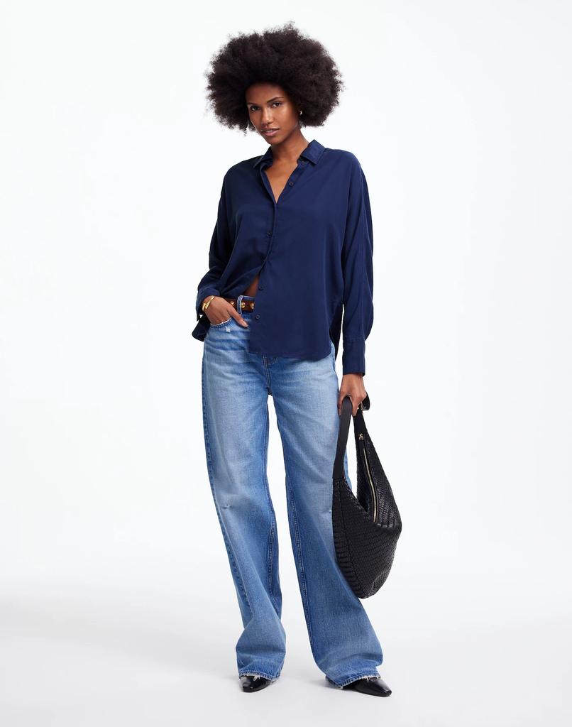 Madewell Relaxed Dolman Button-Up Shirt