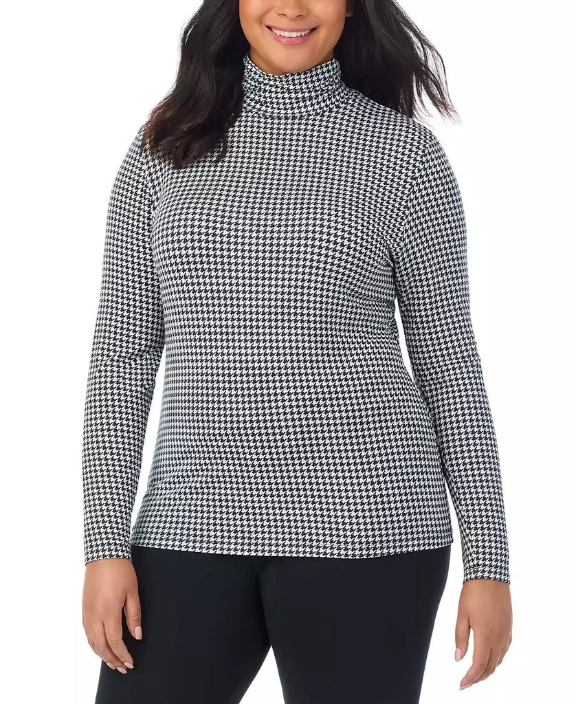Cuddl Duds Plus Size Softwear Long-Sleeve Turtleneck Top