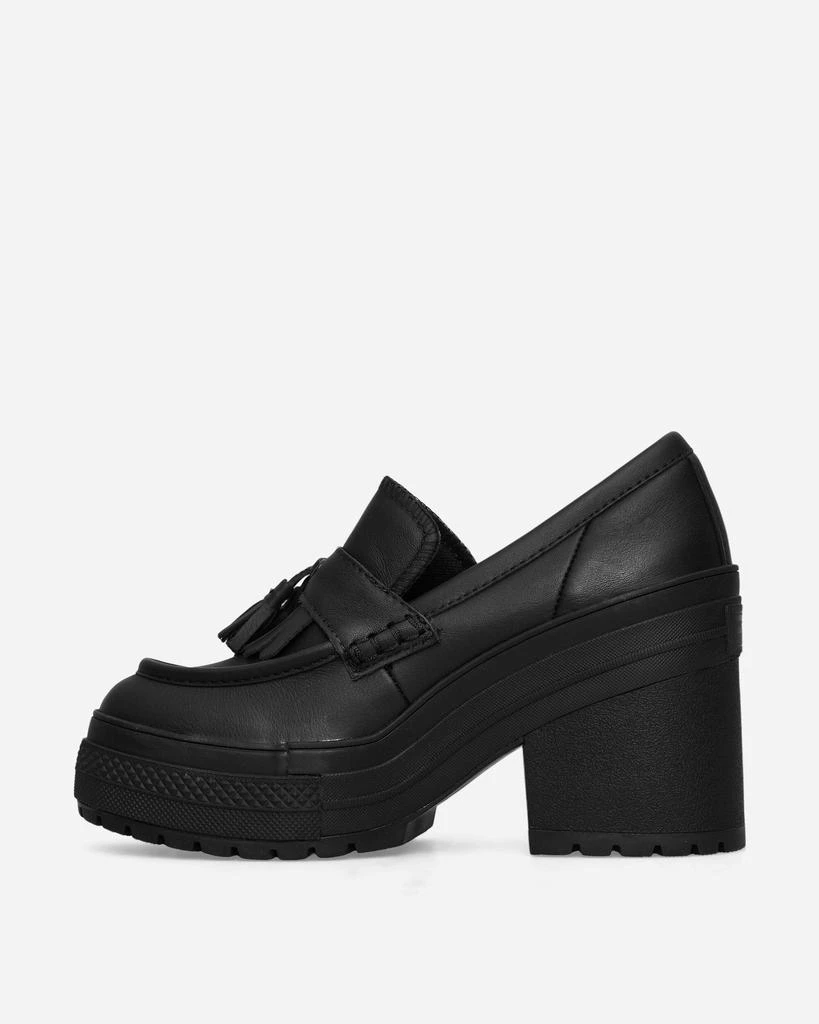 Converse Women's Chuck 70 De Luxe Platform Heel Loafers Black 4