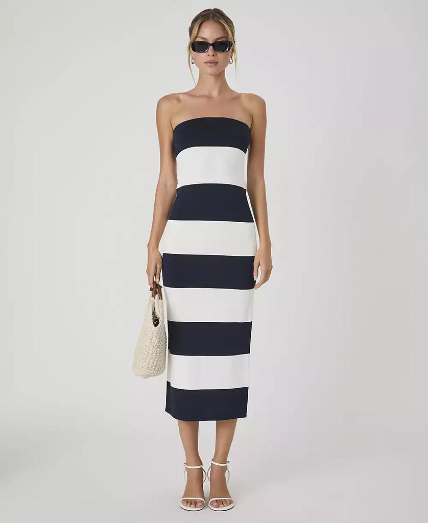 French Connection Women's Bodycon Knit Midi Tube Dress