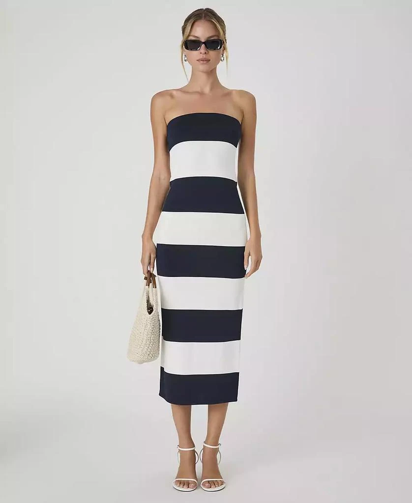 French Connection Women's Bodycon Knit Midi Tube Dress 1