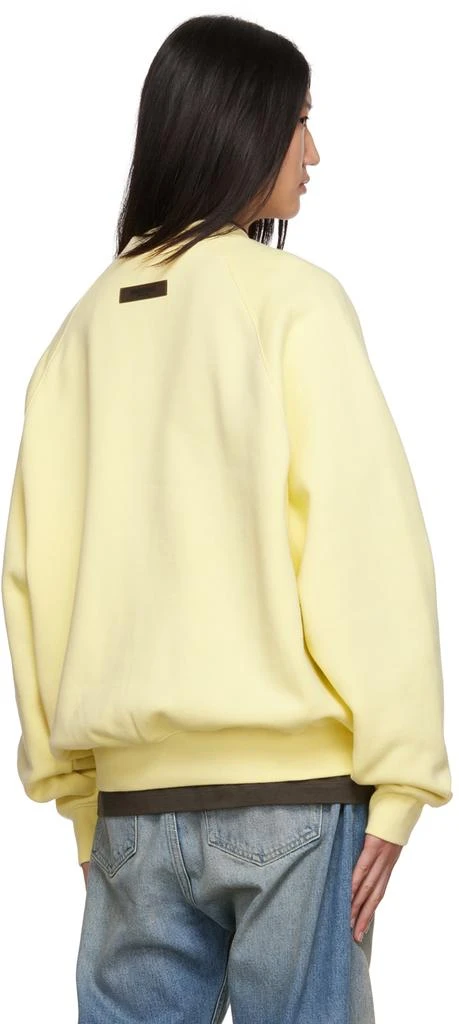 Essentials Yellow Crewneck Sweatshirt 3