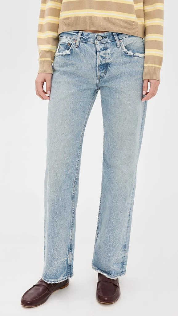 MOUSSY VINTAGE Wildwood Straight-Low Jeans 1