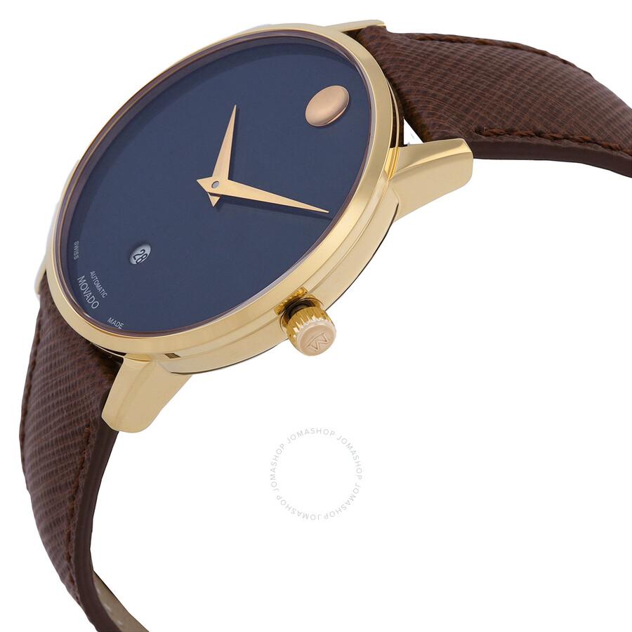 Movado Museum Classic Automatic Blue Dial Men's Watch 0607806