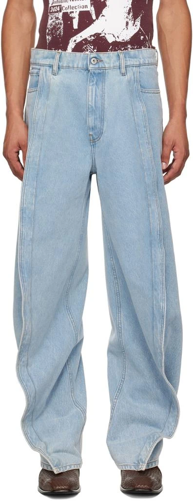 Y/Project Blue Banana Jeans 1