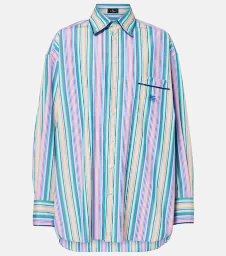 ETRO Striped cotton shirt 1