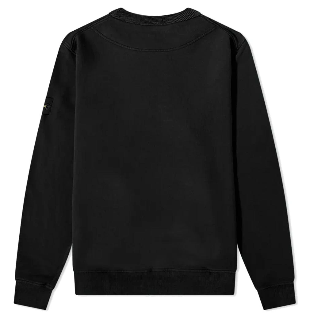 Stone Island Black Crewneck Sweatshirt 3