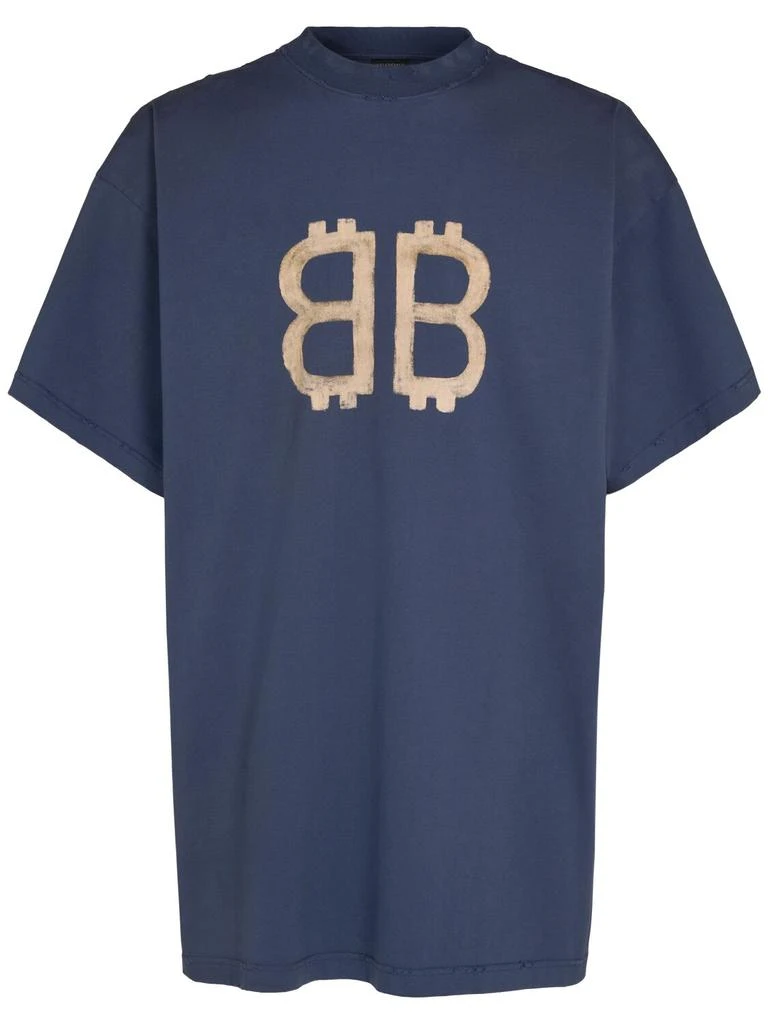 Shop Crypto Print Vintage Cotton T-shirt on Sale at BeyondStyle