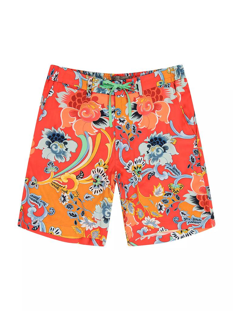 Robert Graham Taj Paisley Woven Shorts