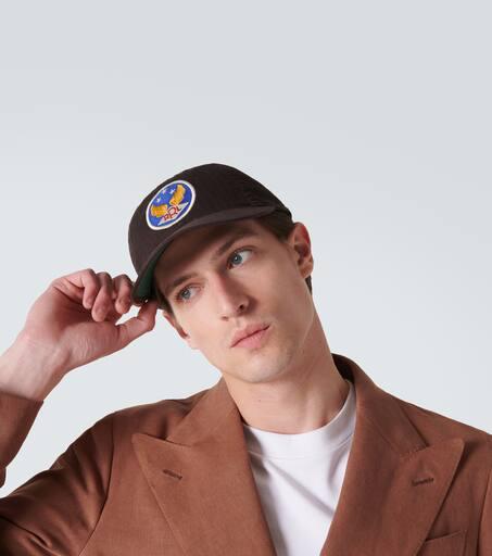 RRL Patch cotton twill baseball cap