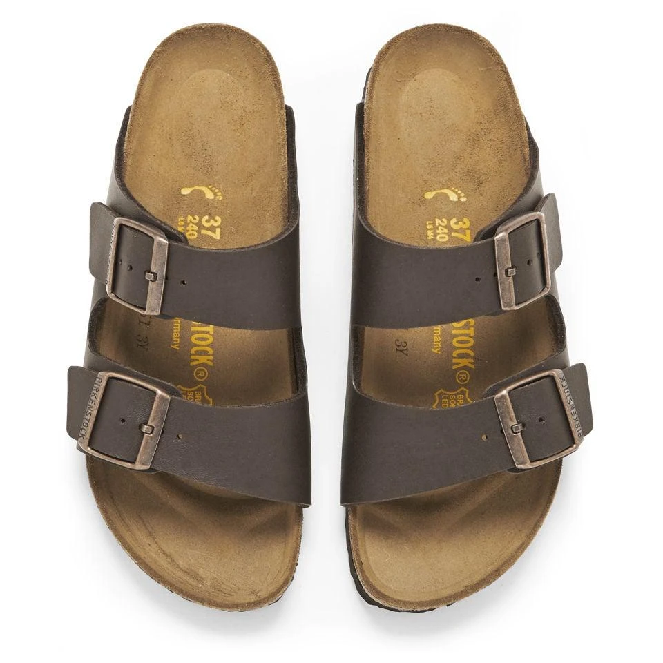 Birkenstock Birkenstock Women's Arizona Slim Fit Double Strap Sandals - Dark Brown 2