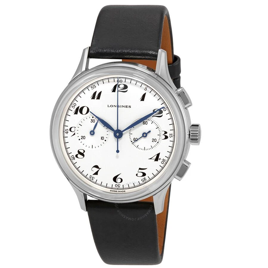 Longines Heritage Classic Chronograph 1946 Automatic Silver Dial Men's Watch L2.827.4.73.0 1