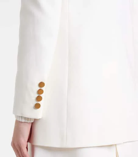 Max Mara Single-breasted cotton drill jacket 5