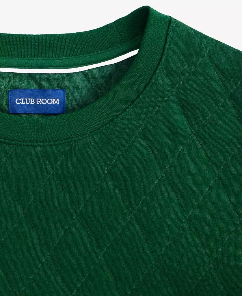 Club Room Men's Quilted Crewneck Sweatshirt, Macy's Exclusive 5