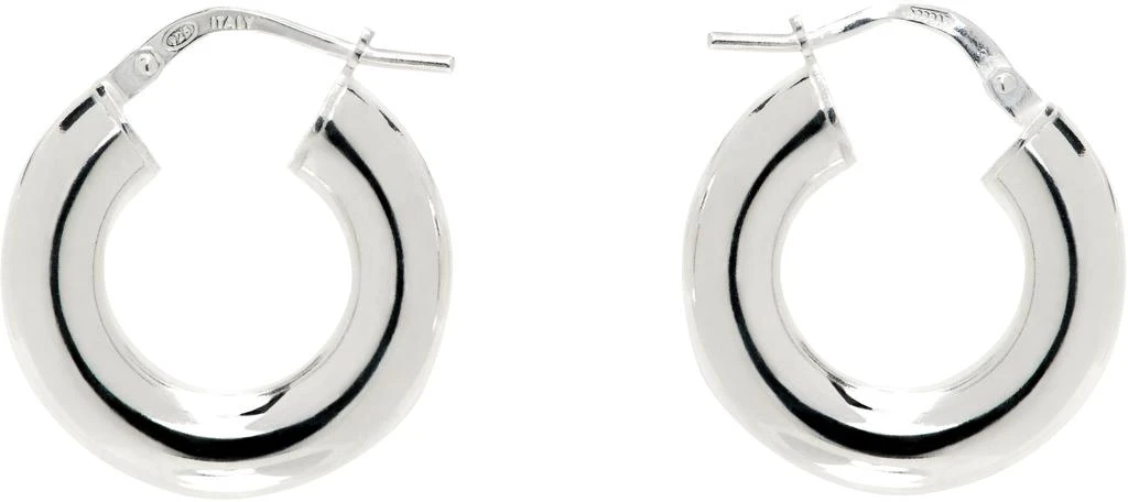 Sophie Buhai Silver Tiny Everyday Hoop Earrings 1