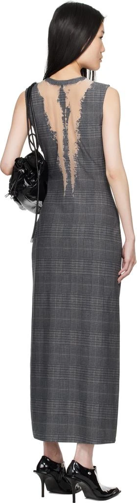 Diesel Beige & Gray D-Myliane Midi Dress 3