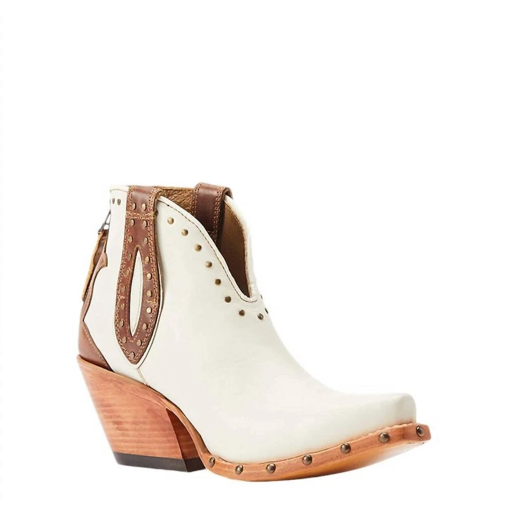 Ariat Women
s Greeley Bootie In Cream 2