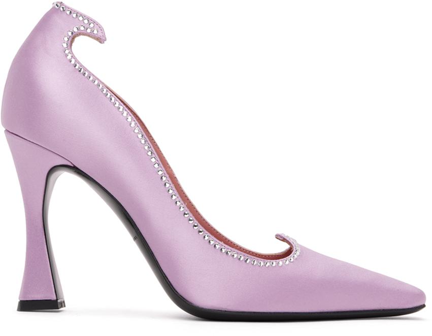 【関税込み】Les Petits Joueurs ピンク Jerry Waves ヒール Les Petits Joueurs Pink Jerry Waves Heels - High Heels
