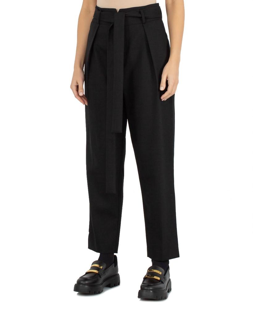 Psophia Psophia - Belted Pleated Pants