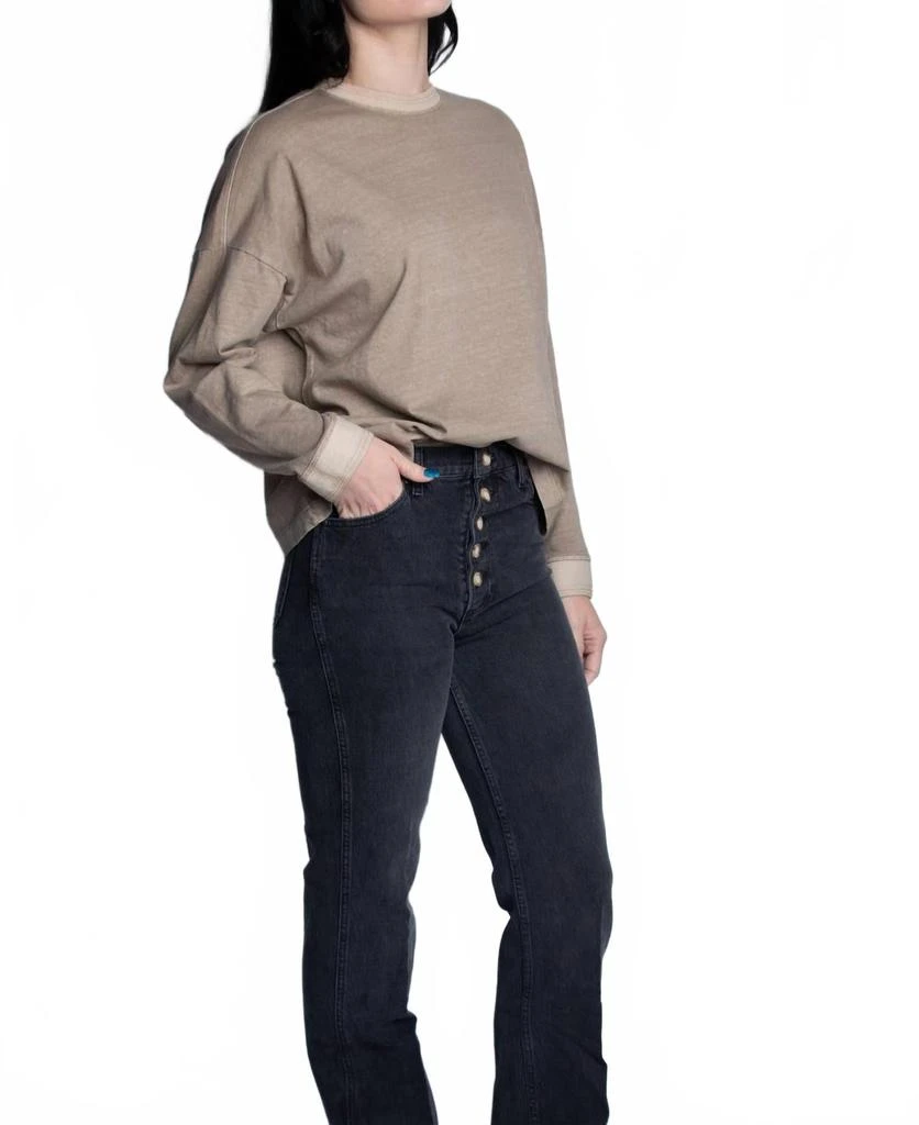 Boyish Rickey Flare Leg Jeans In Black 3