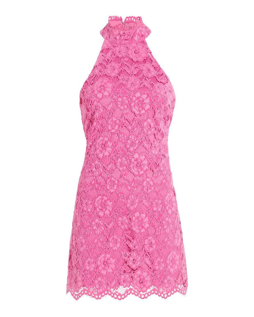 Likely Issa Mock Neck Lace Dress 5