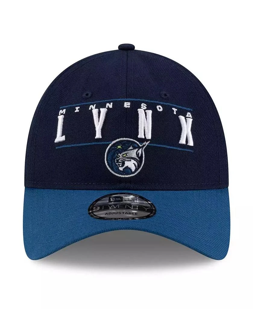 New Era Men's and Women's Navy/Blue Minnesota Lynx 2025 WNBA Draft 9TWENTY Adjustable Hat 2