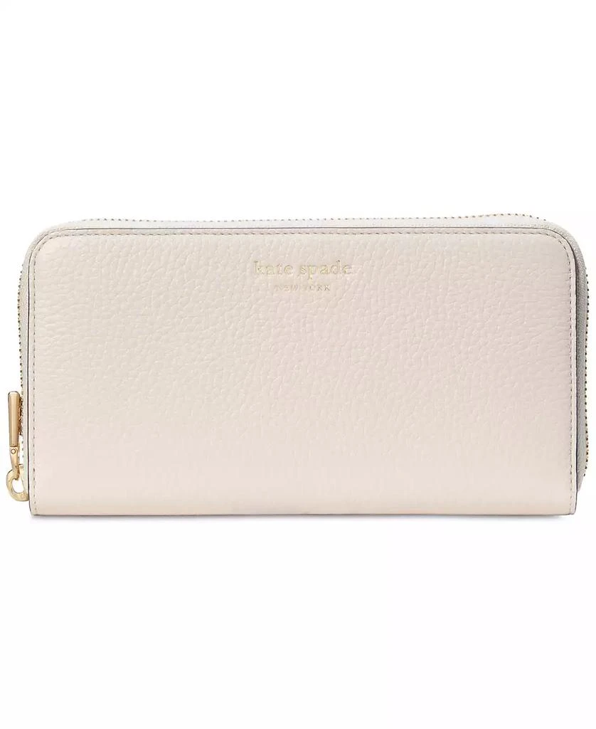 Kate Spade Taylor Leather Zip-Around Continental Wallet 1
