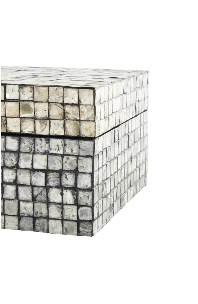 UMA Contemporary Set of 2 Decorative Mother of Pearl Boxes 3