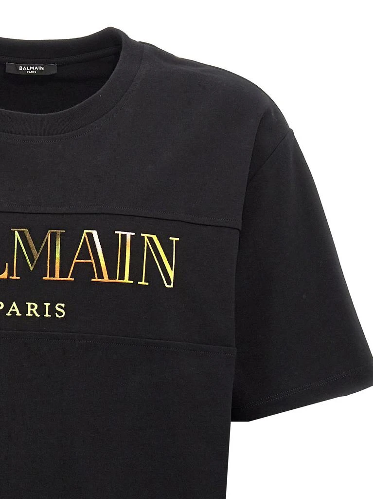 Balmain Balmain Vintage Logo Embroidered T-Shirt 3