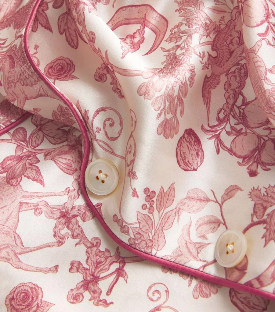 Harrods Silk Menagerie Print Pyjama Set 5