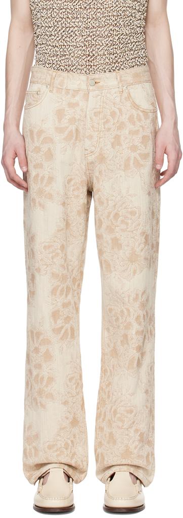 CMMN SWDN Off-White Gene Jeans