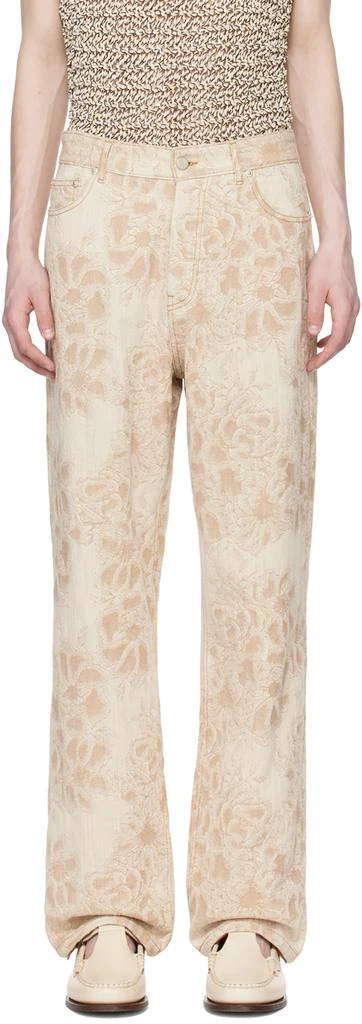 CMMN SWDN Off-White Gene Jeans 1