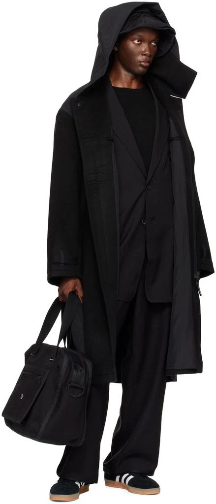 Y-3 Black Sport Uniform Blazer 4