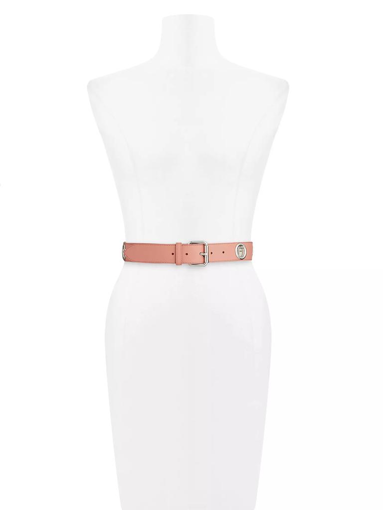 Fendi Logo Leather Belt