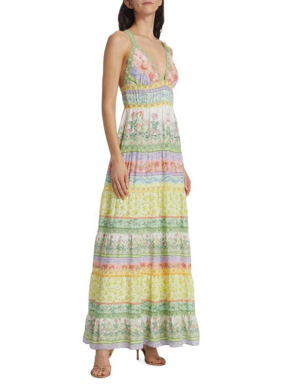 Alice + Olivia Karolina Floral Maxi Dress 3