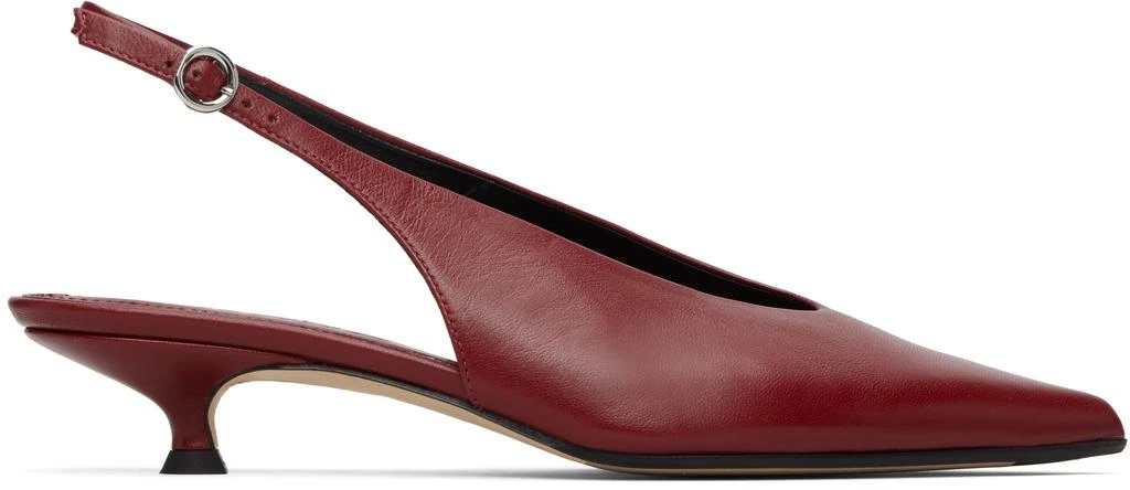 AEYDE Red Camila Heels