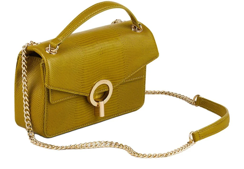 Sandro Yza mock croc-style leather bag 2