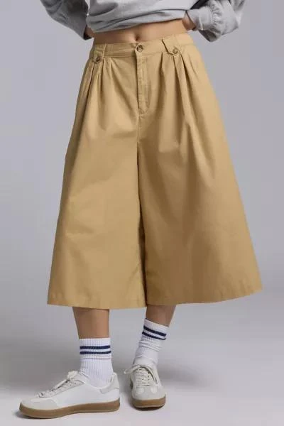 BDG BDG Kari Twill Cropped Culotte Pant 2