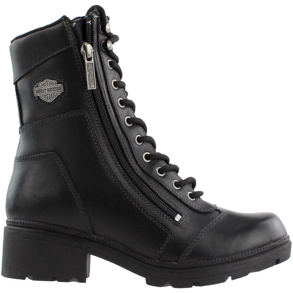 Harley Davidson Tessa Round Toe Combat Boots 1