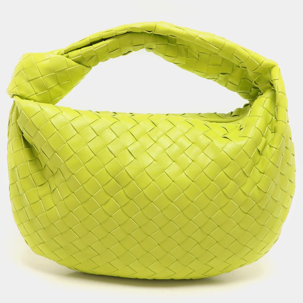 Bottega Veneta Bottega Veneta Kiwi Intrecciato Leather Teen Jodie Hobo