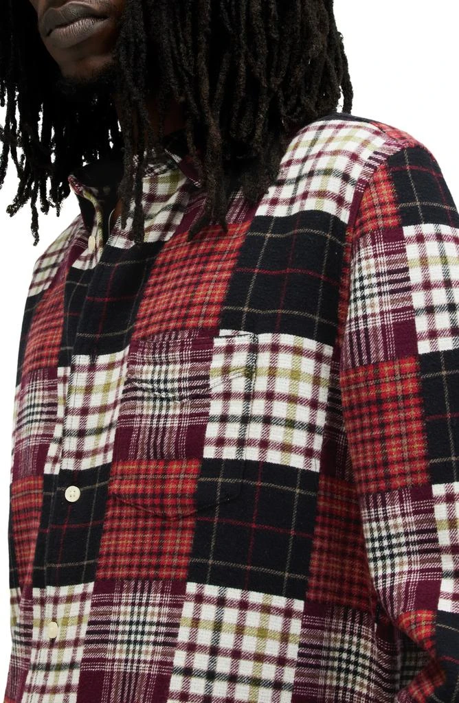 ALL SAINTS Patchi Organic Cotton Button-Up Shirt 2