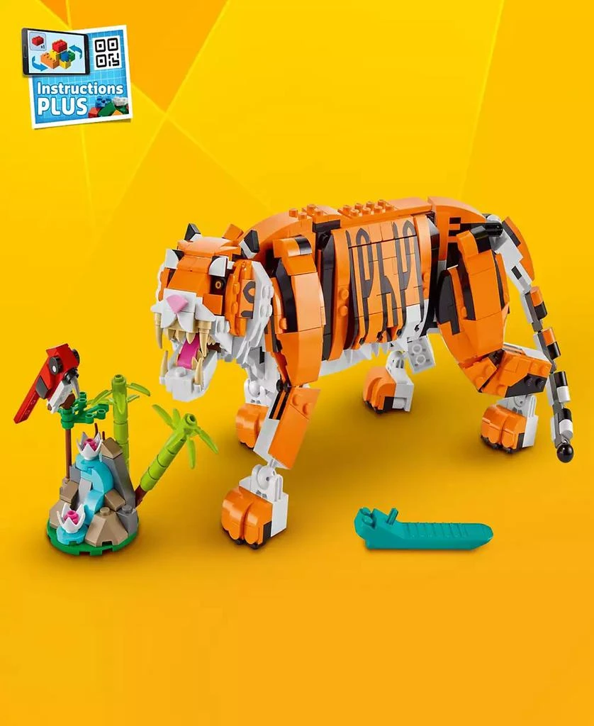 LEGO Creator 31129 3-in-1 Majestic Tiger Toy Building Set 4