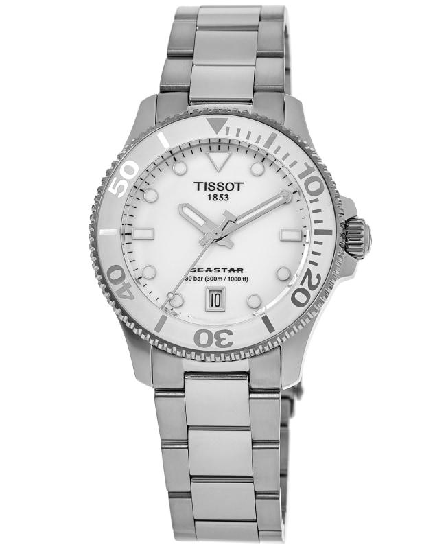 Tissot Tissot Seastar 1000 Quartz White Dial Stainless Steel Unisex Watch T120.210.11.011.00