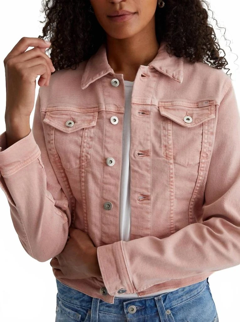 AG Jeans Robyn Jean Jacket In Sulfur Apricot 5
