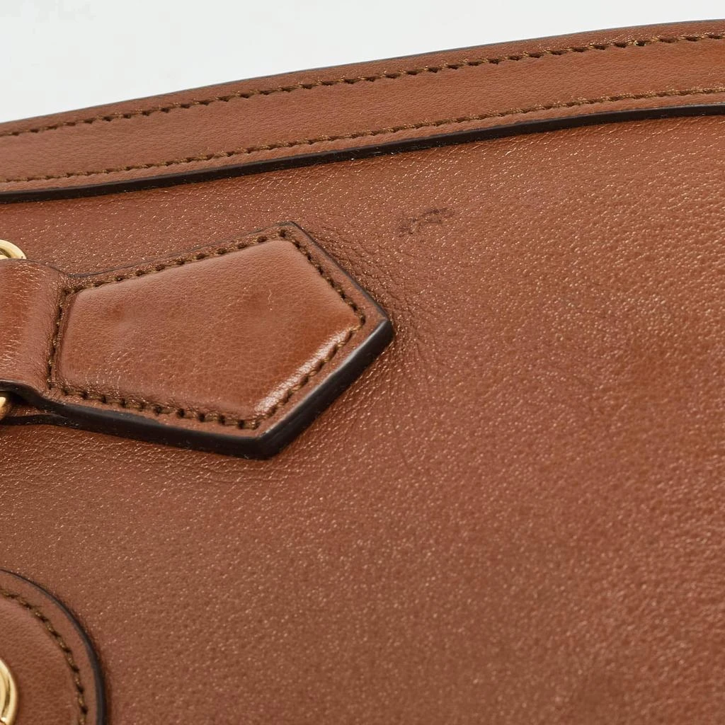 Gucci Gucci Brown Leather Mini Diana Tote 6