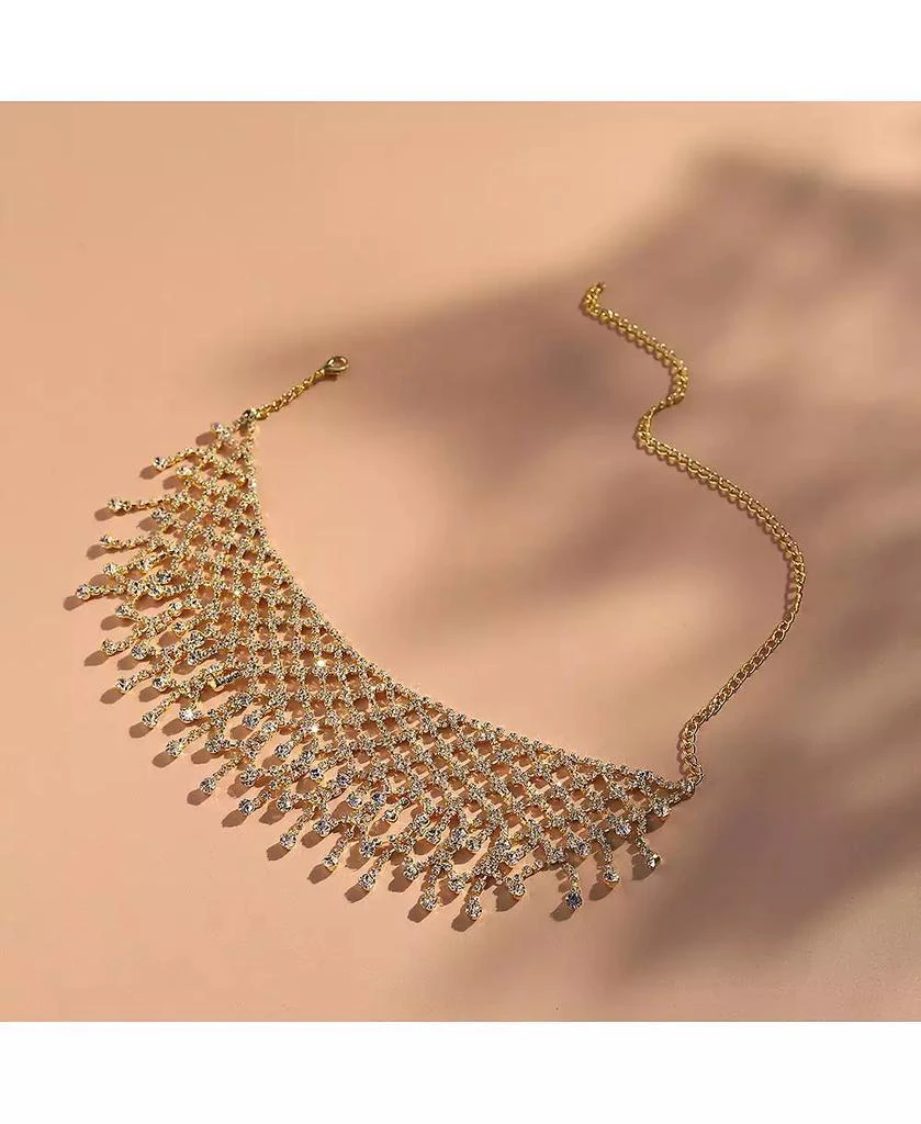 SOHI Crystal Choker Necklace 3