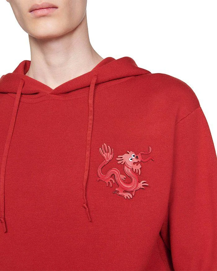 Sandro Dragon Pullover Hoodie 6