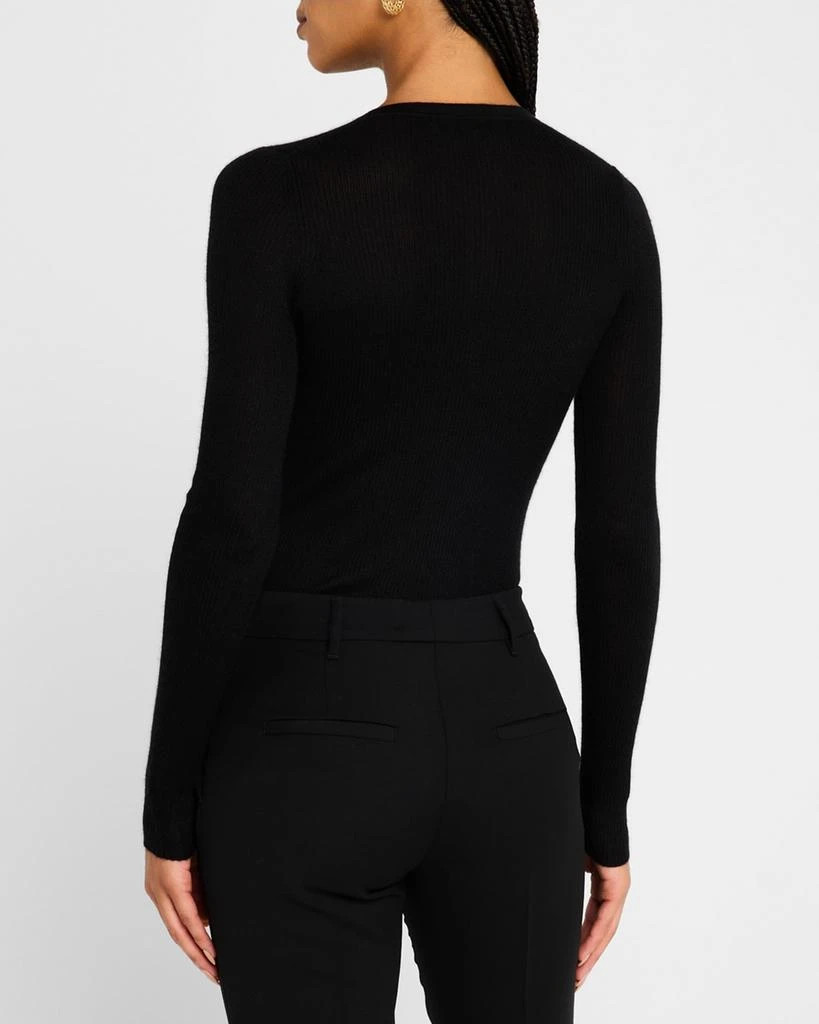 Gabriela Hearst Julian Cashmere Henley Sweater 4