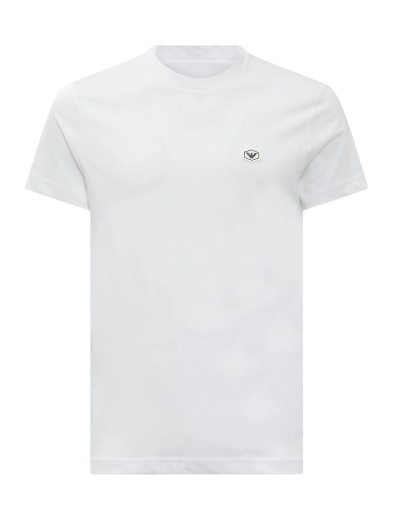 Emporio Armani Emporio Armani Logo Patch Crewneck T-Shirt 1