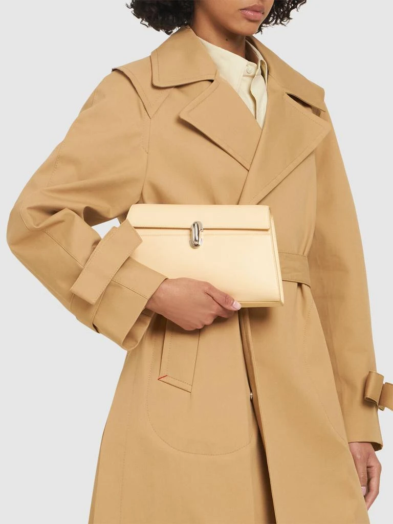 SAVETTE Symmetry Smooth Leather Shoulder Bag 2